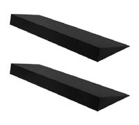 2 bloques de cuña para sentadillas, tabla de sentadillas elevada en el talón, bloque ligero antideslizante para yoga, pilates, tabla inclinada inclinada, cuñas de estiramiento de pantorrillas