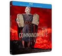 2 Blu-ray Los diez mandamientos steelbook con Charlton Heston nuevo sellado