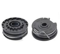 2 Bobina de hilo para cortabordes de,Línea de carrete de desbrozadora,Bobina de Repuesto de Recortadora,Bobina de Repuesto de Recortadora,compatibles con Bosch trimmer art 24,27,30 y art 30-36 li