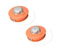 2 bobinas de hilo reforzadas compatibles con Arebos Berlan Demon Echo Einhell Desbrozadora Easy Load