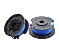 2 bobinas de recortadora compatibles con Ryobi RAC124 AC14RL3A OLT1832 RLT183215 RLT2925 RLT1825M13, cable de carrete de repuesto de 1.65 mm para desbrozadora inalámbrica Ryobi 18V 24V 40V