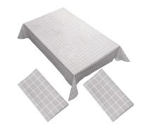 2 bolsas de 54 x 71 pulgadas de PVC, mantel impermeable, manta de PVC impermeable, mantel lavable, un picnic para la cena