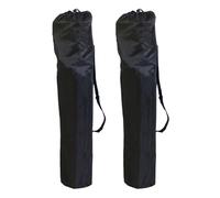 2 bolsas de almacenamiento de gran capacidad para tienda de campaña, mesa, silla, bolsa de almacenamiento, rueda de remolque para viajes, deportes al aire libre