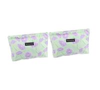 2 bolsas de aseo de gran capacidad, bolsa de maquillaje, bolsa de cosméticos, bolsa de herramientas, organizador de flores, bolsas de cosméticos, bolsa de almacenamiento de herramientas de maquillaje,