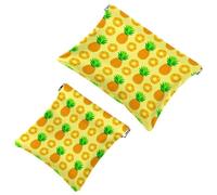 2 bolsas de cosméticos de bolsillo para apretar, bolsa de maquillaje pequeña portátil, sin cremallera, mini bolsa de maquillaje de viaje para mujeres y niñas, torre de París rosa, Multi 06, 7.1x5.8