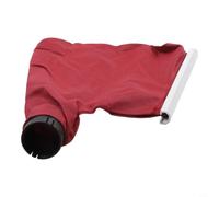 2 bolsas de cubierta antipolvo para piezas de lijadora de banda/compatible con los modelos 9403 y 9401 bolsas de recogida de polvo de tela y plástico/rojo/negro