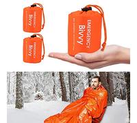2 Bolsas de Dormir de Supervivencia, Manta de Supervivencia, Reutilizable, Bolsa de Dormir de Supervivencia, Bolsa de Supervivencia, para Acampar al Aire Libre y Senderismo para Camping, Senderismo,