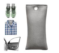 2 bolsas de purificación de aire natural | Absorbente de olores de carbón de bambú para el hogar y el coche | Eliminador de olores de armario, desodorante de habitación pequeña y ambientador de coche