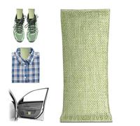 2 bolsas de purificación de aire natural | Absorbente de olores de carbón de bambú para el hogar y el coche | Eliminador de olores de armario, desodorante de habitación pequeña y ambientador de coche