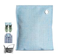 2 bolsas de purificación de aire natural | Absorbente de olores de carbón de bambú para el hogar y el coche | Eliminador de olores de armario, desodorante de habitación pequeña y ambientador de coche