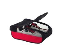 2 bolsas de zapatos de golf para hombre y mujer, bolsa de ventilación para zapatos deportivos, bolsas de zapatos de viaje, para hombres y mujeres, Red, 1 pieces, Deportivo