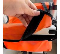 2 bolsas telescópicas para herramientas de escalera, bolsa de almacenamiento Oxford resistente para escaleras de espiga, organizador resistente al desgaste con instalación rápida para destornillador