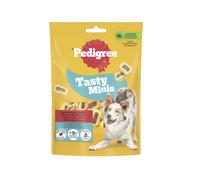 Pedigree snack perro tasty minis queso y buey 140 gr