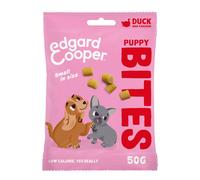 Edgard & Cooper Puppy Bocaditos Pequeños de Pato y Pollo para Perros 50 gr