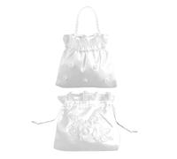 2 bolsos de novia blancos, accesorios de boda para novia, bolsos de novia, bolsos de novia, bolsos de novia a juego, bolsos de mano de boda blancos