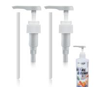 2 bombas dosificadoras de 1 l de jarabe para Best Body Nutrition, botella de rosca de 30 mm, dispensador de sirope, reutilizable, accesorio de bomba, champú, bomba para recipiente con rosca 28/410 (1