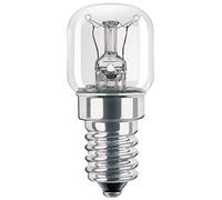 2 bombillas de 25 W E14/SES para lámpara de horno, 300 grados, rosca pequeña (2, 25 W)