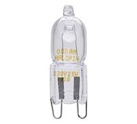 2 bombillas halógenas para horno Osram HALOPIN de 25 W G9, luz blanca cálida 2700 K, 230 //240 V