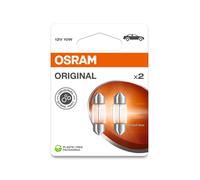 OSRAM ORIGINAL LINE 12V, C10W, Lámparas de señalización halógenas, Festoon, Lámpara de señalización, Doble blister (2 lámparas)