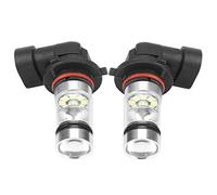 2 bombillas LED, 9006/HB4 100 W, bombillas LED blancas de alto brillo para faros delanteros, kit de bombillas para faros delanteros de coche, luz antiniebla, lámpara de conducción de coche para automó