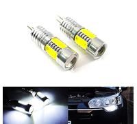 2 bombillas LED de luz blanca HP24W, HPY24W, G4, luz lateral de conducción diurna DRL para coche