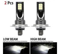 2 bombillas LED H7 para faros delanteros, conversión de 1000 lm, 6000 K, sin errores, CANbus