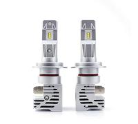 2 bombillas LED para faros delanteros de 6000 K, M3 H1 24 V, compatibles con Truck Man Daf Scania Volvo UK