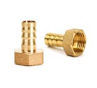 2 boquillas de manguera de latón de 1/2 pulgadas, conector de manguera de | Válvula de cierre Micro Drip con válvula de bola para manguera de 4 mm, regulación de agua para sistema de riego de jardín