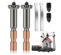 2 Boquillas Desmontaje Acero Endurecido para An-yc-ub-ic Ko-br-a 3 Kit de Extremo Caliente Impresora 3D Alta Velocidad 0.4mm Apto para Ko-br-a 3 Max Combo