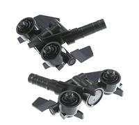 2 boquillas para Limpieza de Faros, Boquilla de Agua de Lavado, Boquilla de pulverización Izquierda y Derecha para Serie 3 E46 Cabriolet Compact Coupe Touring 1998 - 2007 61674290867