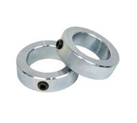 2 "Bore sólido acero bañado en Zinc eje de muelle tornillo de estilo (2 pcs)