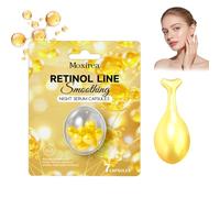 2 Botellas Cápsulas de Sérum de Retinol, con Veneno de Abeja, Retinol Correxion Suavizado de Líneas Suero de Noche, Antiarrugas y Envejecimiento, Monodosis, Aplicar 1 cada Noche 60 Cápsulas