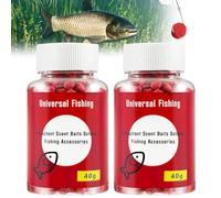 2 botellas de atrayente universal para pesca, cebo aromático para accesorios de pesca al aire libre, cebo base Magic Baits para pesca, varios tipos de pellets podridos, conexión rápida para todos los