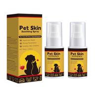 2 Botellas Spray De Cuidado De La Piel para Mascotas, 50ml Pet Skin Kare Spray, Moisturizing Lotion for Dogs with Sensitive Skin, para Cuidados En El Hogar, Tiendas De Mascotas