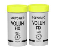 [2 botes de 10g] Polvos voluminizador cabello Volum Fix Deliplus mate fijación 4 | Fijación y Volumen sin apelmazar el Cabello y sin Residuos