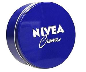 2 botes de crema Nivea para todo tipo de piel, 400 ml, color azul