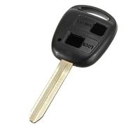 2 botón clave Shell caso entrada sin llave remota flip plegable reemplazo llave carcasa carcasa resistente y convenienteOperación fácil