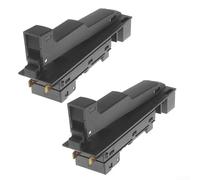 2 botones de disparo de interruptor/compatibles con Bosch / GWS 18U / 20-180/20-230/24-230 piezas de repuesto de plástico