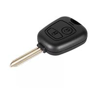2 Botones Llave de Coche Control Remoto Shell Funda Carcasa Reemplazo Accesorio Hoja sin Cortar Ajuste para Citroen C1 C2 C3 Saxo Xsara Picasso Berlingo