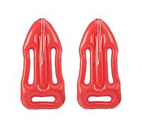 2 Boyas Inflables para Disfraz o Decoración, Plástico, Rojo, 7 x 30 x 64 cm