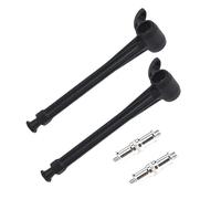 2 brazos de extensión hexagonales potentes con soporte de abrazadera para montaje seguro de equipo de estudio de fotografía, longitud ajustable, soporte para equipo de estudio