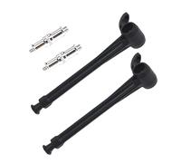 2 Brazos de extensión hexagonales potentes con Soporte de Abrazadera para Montaje Seguro de Equipos de Estudio de fotografía, Longitud Ajustable, Compatible con súper Abrazadera
