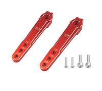2 brazos servo de aluminio de 1.75 pulgadas 25T de dirección larga compatibles con Futaba Savox Xcore HL HSP HD Power RC Servos para aviones RC Aviones RC Crawler Car