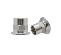 2" BSPT Female Stainless steel 2.5" Tri Clamp hexagonal adaptor TC Tri clamp Female parts