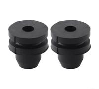 2 bujes de montaje de radiador inferior de goma de repuesto directo 21508-4P000 215084P000 para Nissan Frontier 1998-2015 Cojín interior para coche camión sistema de refrigeración piezas accesorios