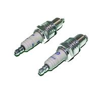 2 bujías compatibles con cortacésped Parkside/Florabest/Grizzly