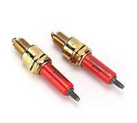 2 Bujías de Encendido para Motocicleta Pit Dirt Bike ATV, ajuste: 50 Cc 90 Cc 110 Cc 125 Cc 140 Cc 150 Cc 160 Cc, Electrodo Especial, Eficiencia de Combustible