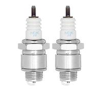 2 Bujías NGK Con Sede Plana Flachdichtsitz AGRIA/GUTBROD M14x1,25 9,5mm