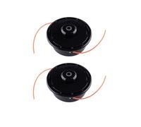 2 cabezales de recortadora/cabeza de cortacésped/cabeza de hilo/cabeza de bobina M10 rosca izquierda compatible con desbrozadora Honda como GX25 GX35 UMK431 UMR431