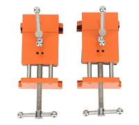 2 cabinet clamps Quick assembly panel clamps Aluminium alloy steel installation claws Flexible drilling Durable and sturdy Ensures secure installation of cabinet door frame